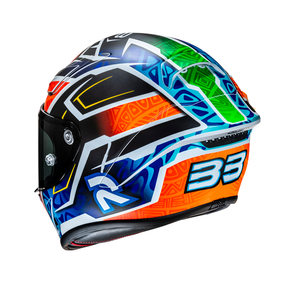 HJC RPHA 1 BINDER REPLICA 20 MC27SF Casco Integral De Competición – 3 – Maximomoto PT