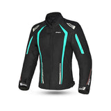 R-TECH MARSHAL Moto Textil Senhora Casacos Turquesa Preta