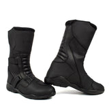 SHUA SHADOW WP Moto Couro Botas Preto