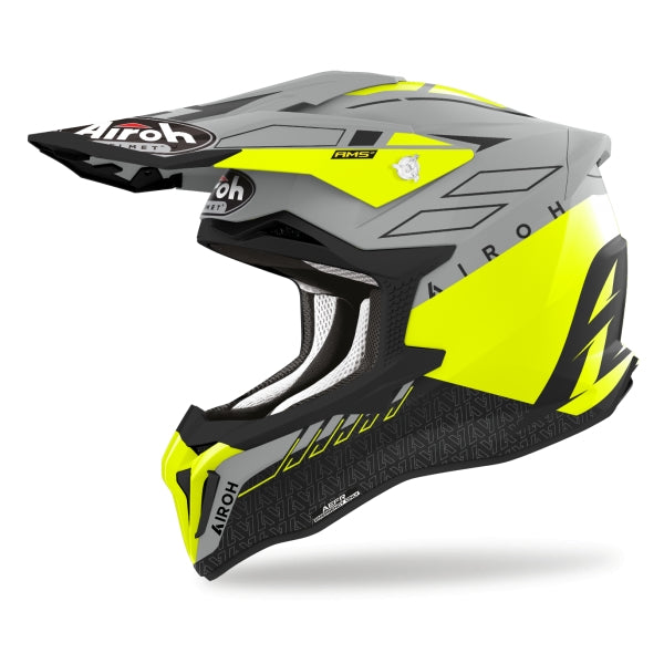 AIROH - CASCOS STRYCKER SKIN YELLOW MATT
