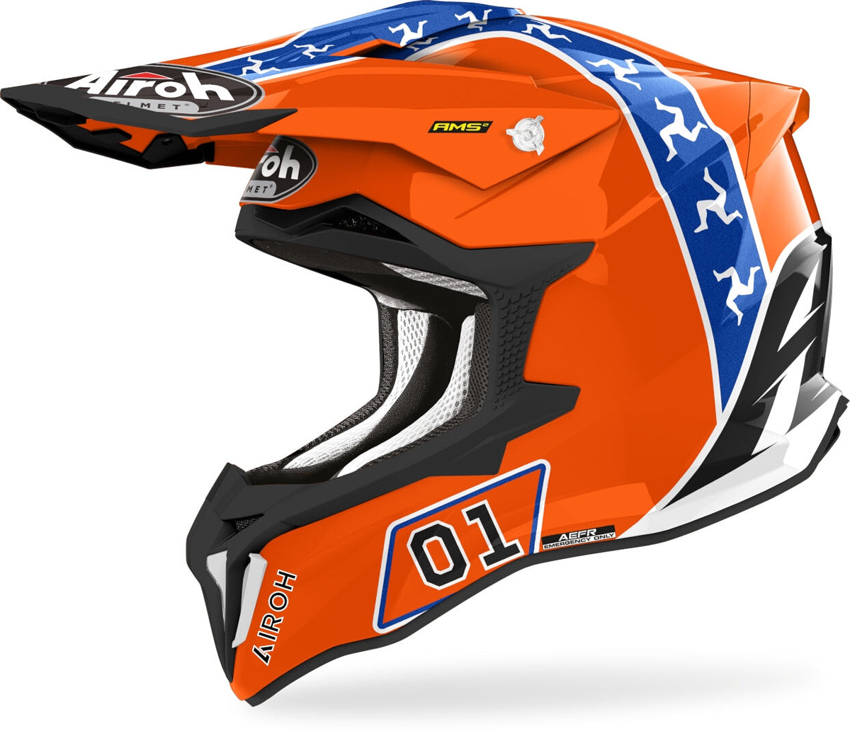 AIROH - CASCOS STRYCKER HAZZARD GLOSS