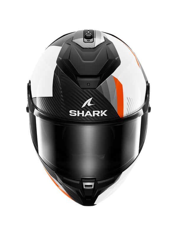 Shark - SPARTAN GT PRO CARBON Carbon White Orange – 3 – Maximomoto PT