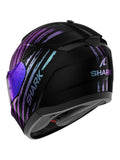 SHARK RIDILL 2 ASSYA CAPACETE INTEGRAL MOTO PRETO GLITTER PRETO
