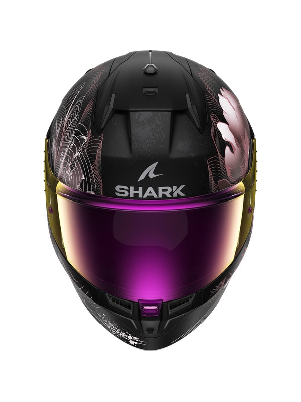 SHARK CASCO D-SKWAL 3 MAYFER MAT BLACK VIOLET GOLD – 3 – Maximomoto PT