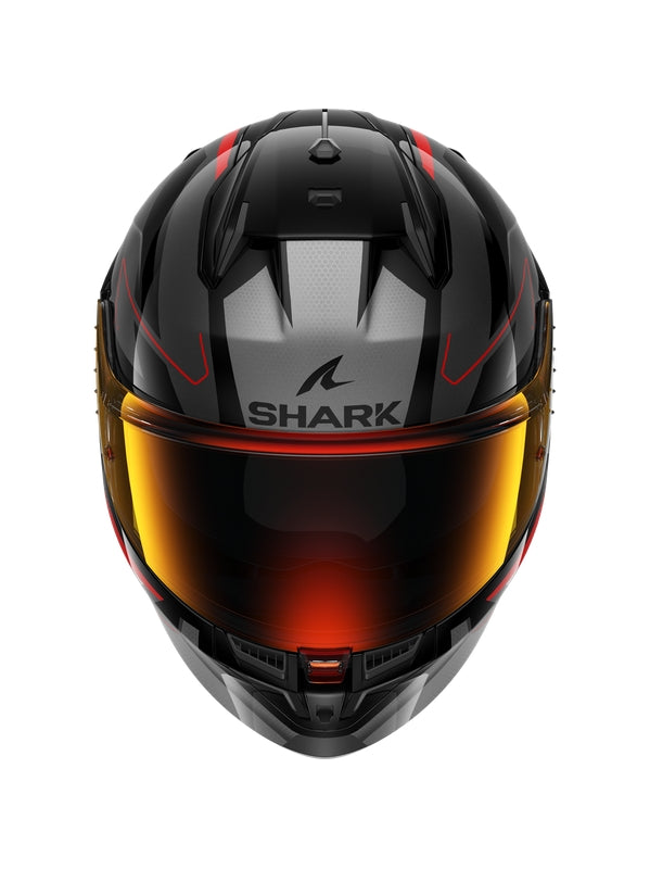 SHARK D-SKWAL 3 BLAST CAPACETE INTEGRAL MOTO PRETO-ANTRACITE-VERMELHO