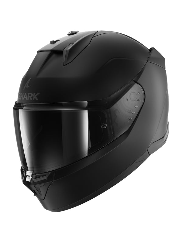 SHARK D-SKWAL 3 BLANK MOTO INTEGRAL CAPACTE PRETO MATE
