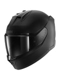 SHARK D-SKWAL 3 BLANK MOTO INTEGRAL CAPACTE PRETO MATE