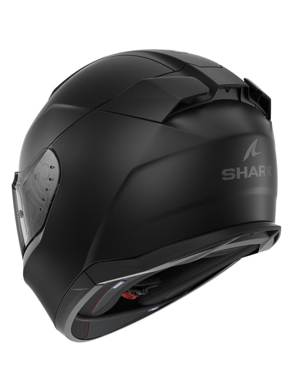 SHARK D-SKWAL 3 BLANK MOTO INTEGRAL CAPACTE PRETO MATE