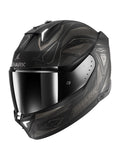 SHARK SKWAL I3 LINIK CAPACETE INTEGRAL MOTO PRETO FOSCO ANTHRACITE