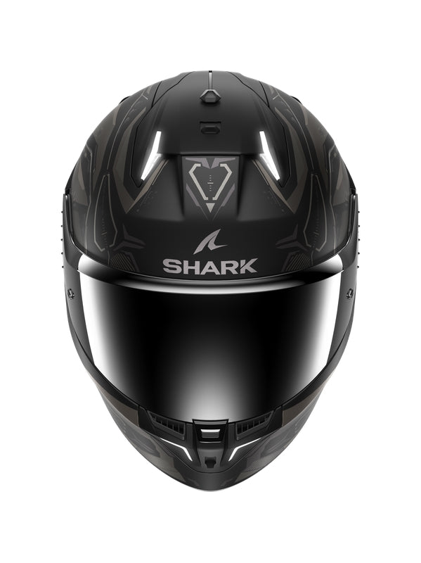 SHARK SKWAL I3 LINIK CAPACETE INTEGRAL MOTO PRETO FOSCO ANTHRACITE