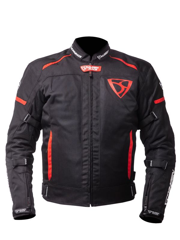MUGENRACE FUGGIRE-A Moto Textil Casaco Preto Vermelho