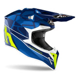 AIROH - CASCOS WRAAP YOUTH MOOD BLUE GLOSS