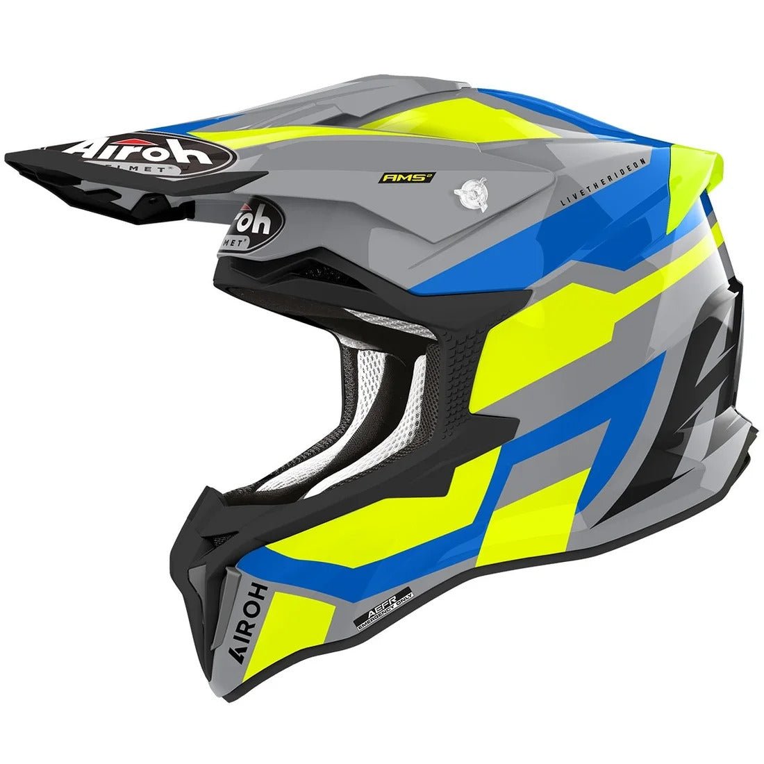 AIROH - CASCOS STRYCKER GLAM YELLOW GLOSS