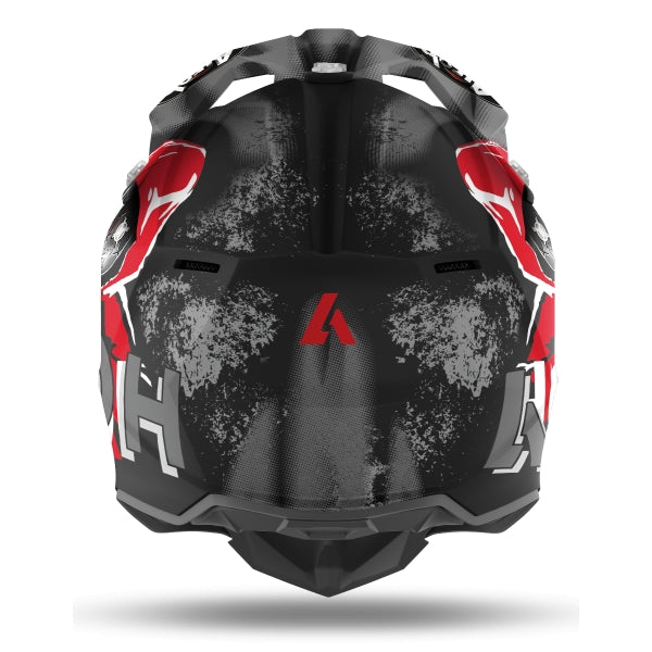 AIROH - CASCOS WRAAP ALIEN RED MATT – 2 – Maximomoto PT