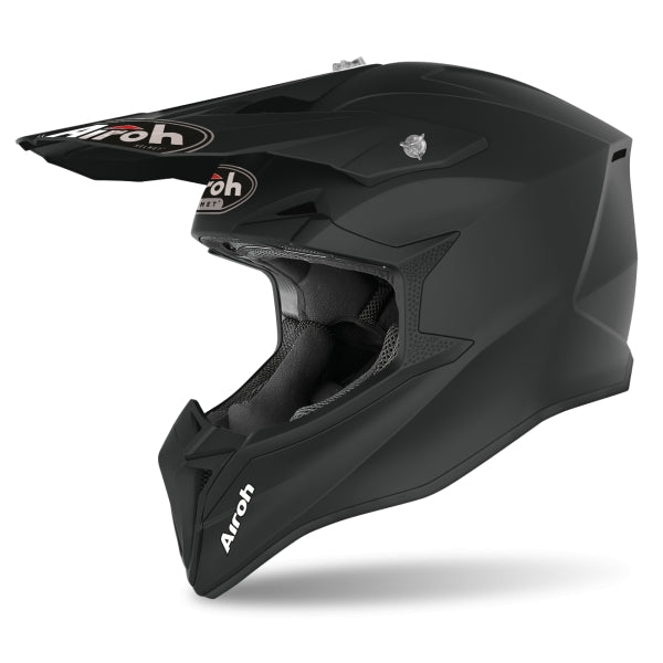 AIROH - CASCOS WRAAP YOUTH COLOR BLACK MATT