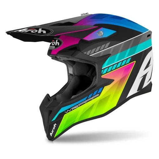 AIROH - CASCOS WRAAP YOUTH PRISM MATT