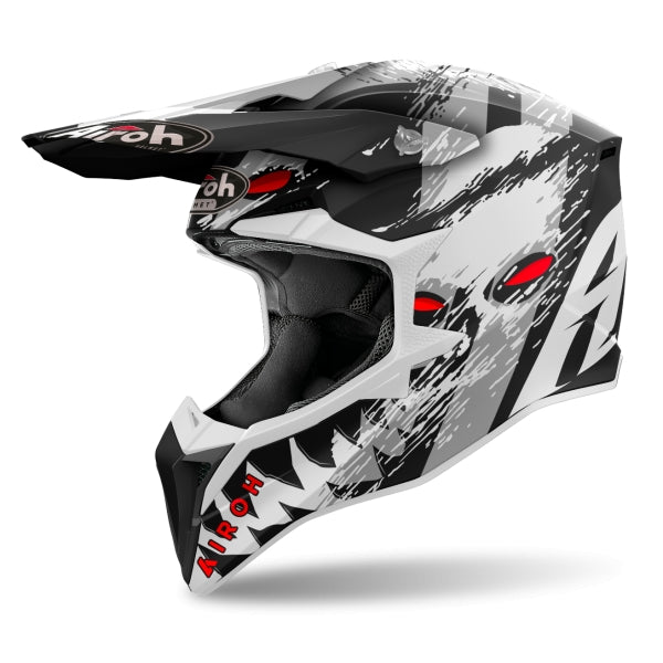 AIROH - CASCOS WRAAP DEMON MATT