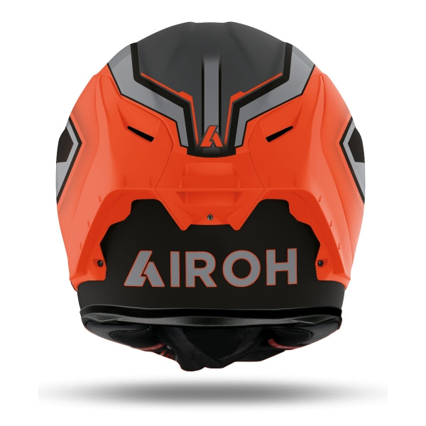 AIROH - CASCOS GP550 S RUSH ORANGE FLUO MATT