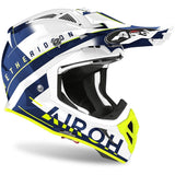 AIROH - CASCOS AVIATOR ACE AMAZE BLUE GLOSS