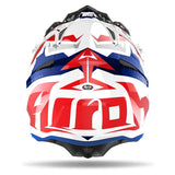 AIROH - CASCOS AVIATOR ACE SWOOP RED/BLUE GLOSS