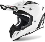 AIROH - CASCOS AVIATOR ACE COLOR WHITE GLOSS