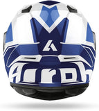 AIROH - CASCOS VALOR WINGS BLUE GLOSS