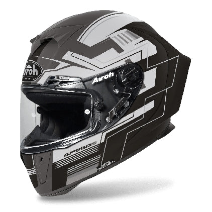 AIROH - CASCOS GP550 S CHALLENGE BLACK MATT