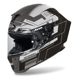 AIROH - CASCOS GP550 S CHALLENGE BLACK MATT