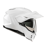 HJC I80 Casco de motocicleta con frente abatible, color blanco perlado