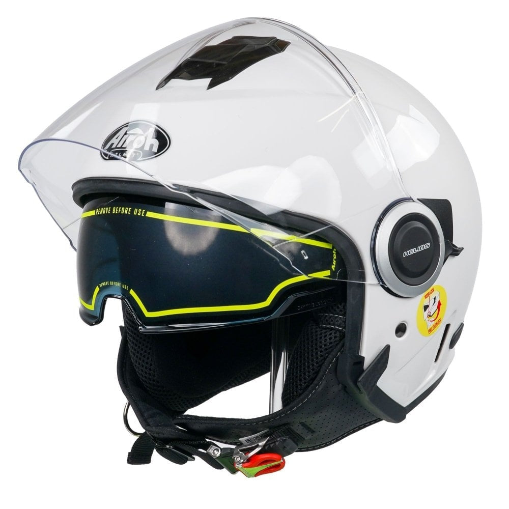 AIROH - CASCOS HELIOS COLOR WHITE GLOSS – 3 – Maximomoto PT