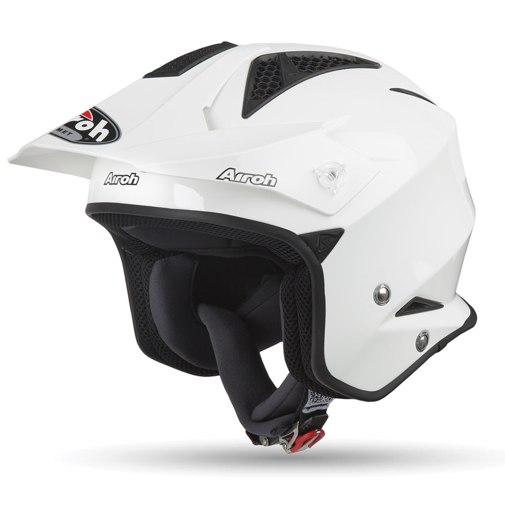 AIROH - CASCOS TRR S COLOR WHITE GLOSS