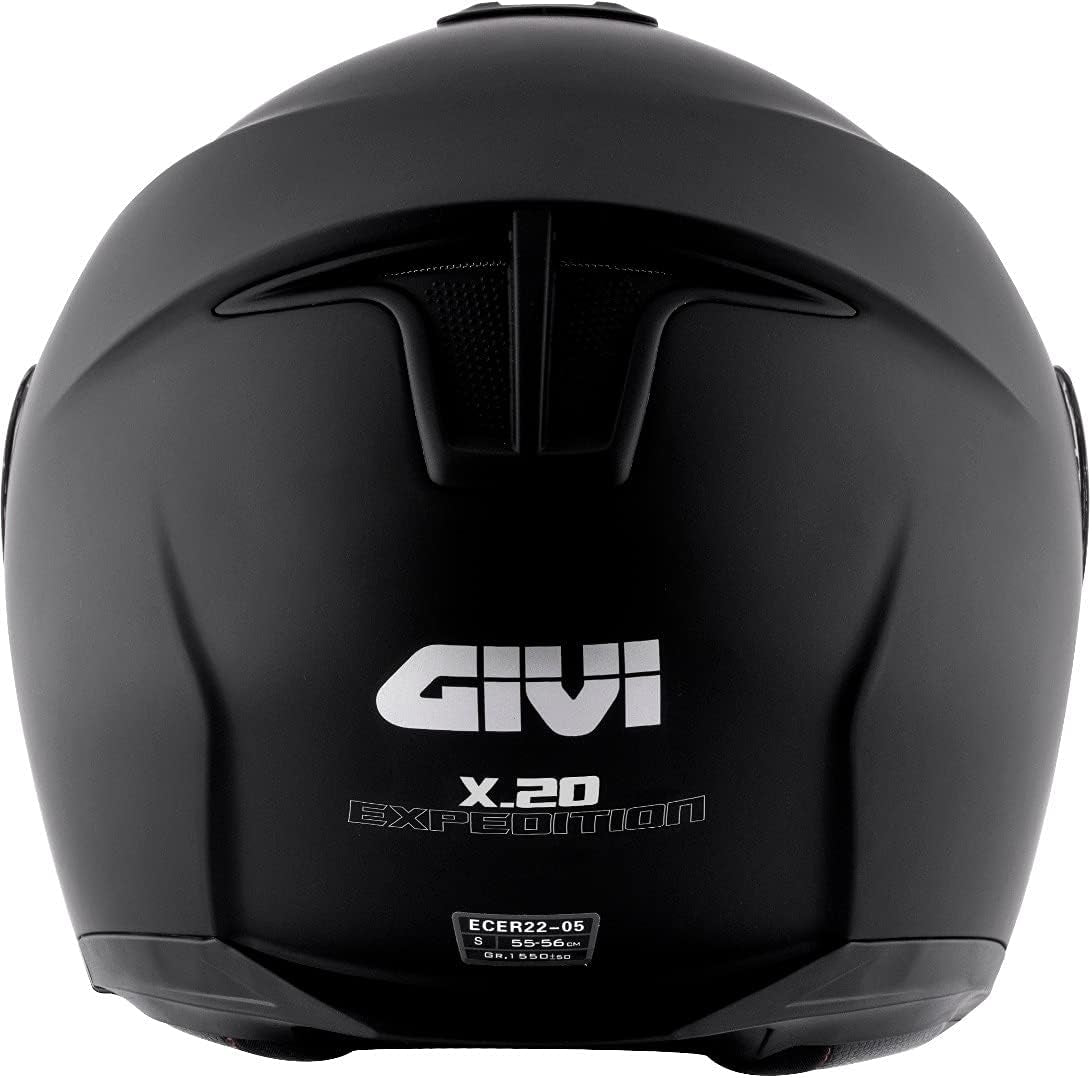 GIVI X.20 EXPEDITION Moto Modular off-road Capacete Negro Sólido – 3 – Maximomoto PT