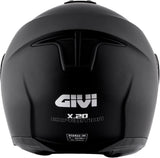 GIVI X.20 EXPEDITION Moto Modular off-road Capacete Negro Sólido