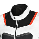R-TECH SPIRAL MESH Moto Textil Casacos Gelo Preto Vermelho