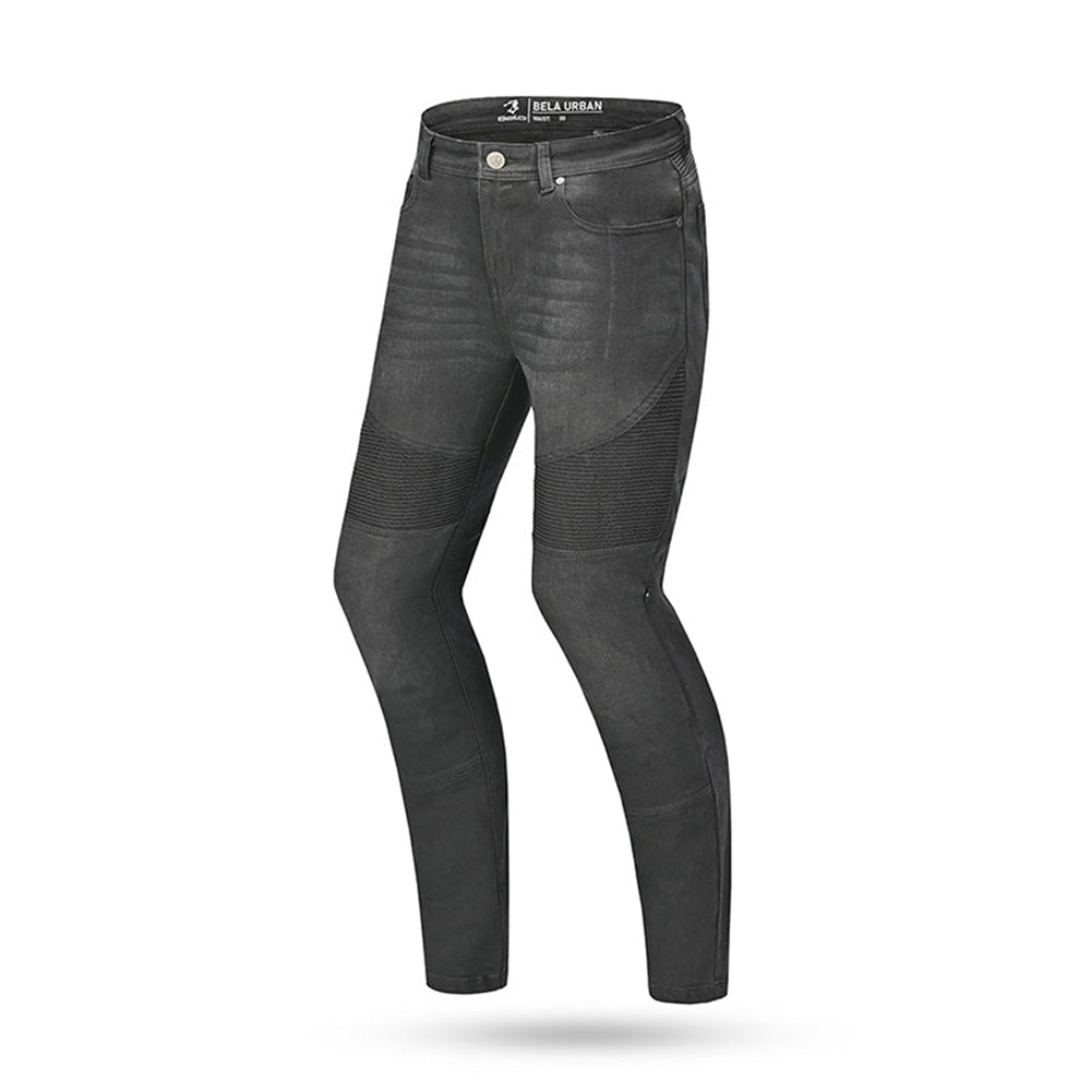 BELA URBAN DENIM JEANS Moto Senhora Vaquero Calcas Preto