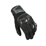MACNA CHIZU MOTOCICLETA COURO LUVAS PRETAS