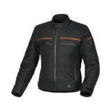 Macna Oryon mujer Chaqueta textil moto Negro