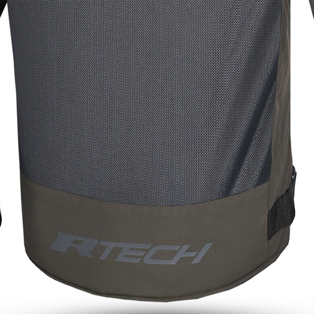 R-TECH - casacos Textil Spiral Mesh Arena/Gris/Rojo – 7 – Maximomoto PT