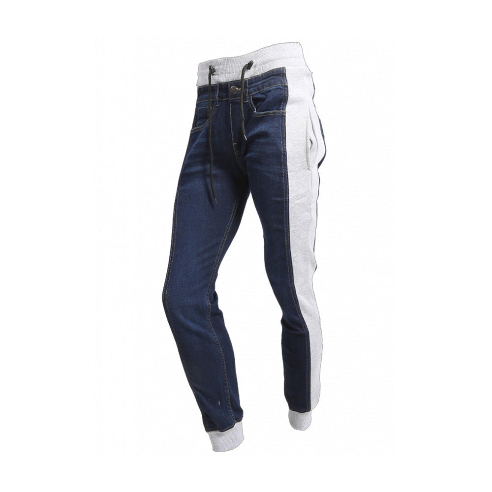 MUGENRACE NP-MNR-2313 Híbrida moda Calças Azul Cinza Claro