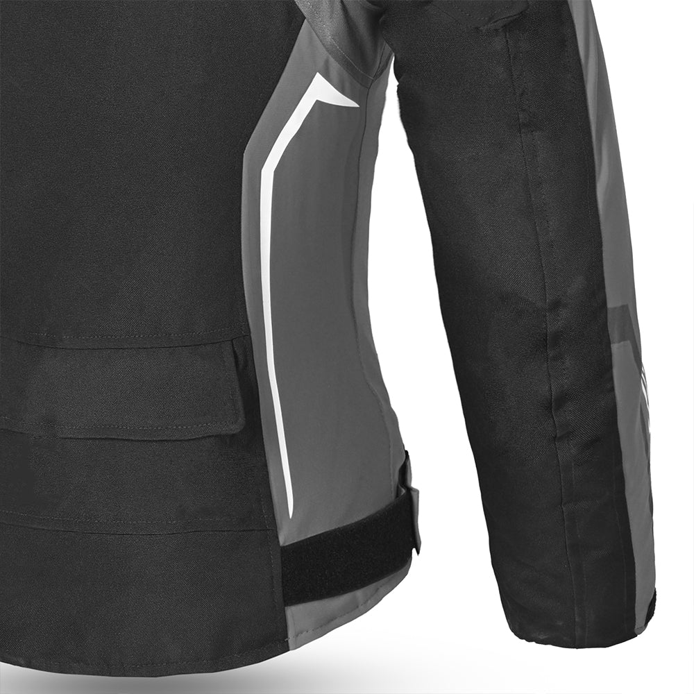 BELA ELANUR Moto Senhora Casacos Preto cinza – 10 – Maximomoto PT