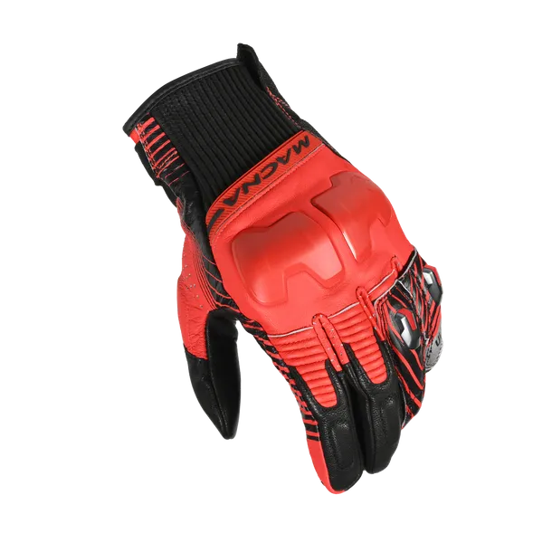 MACNA ULTRAXX HOMEM MOTOCICLETA ESPORTES LUVAS PRETAS VERMELHAS