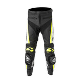 MUGENRACE LP-MNR-1915 RBRS-1 Moto Couro Calcas Preto Branco Amarelo