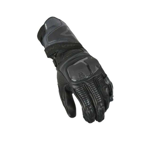 MACNA THUNDER MOTORCYCLE LEATHER BLACK GLOVES – 1 – Maximomoto PT