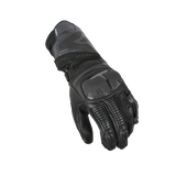 MACNA THUNDER MOTOCICLETA COURO LUVAS PRETAS