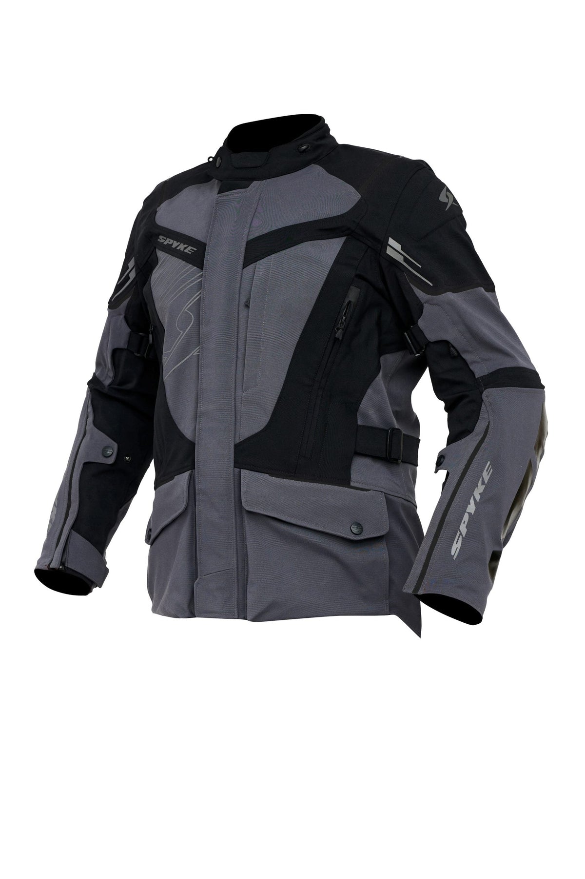 SPYKE - ARTICA DRY TECNO JACKET DARK GRAY/BLACK - SECURTEX MOTOR S.L (t/a MaximoMoto)