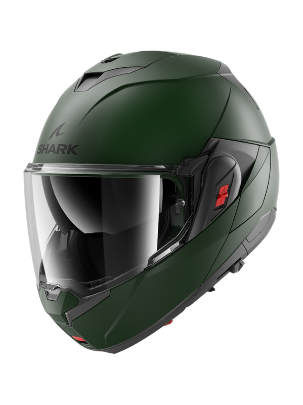 SHARK OXO BLANK FOLDABLE MOTORCYCLE DARK VERDE CASCO – 1 – Maximomoto PT