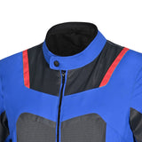 R-TECH SPIRAL MESH Moto Casacos Azul Cinza Vermelho