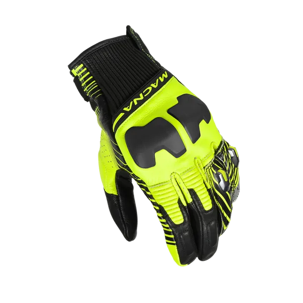 MACNA ULTRAXX MEN'S MOTORCYCLE SPORTS GLOVES BLACK YELLOW – 1 – Maximomoto PT