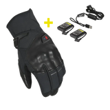 MACNA ERA RTX KIT AQUECIDA MOTOCICLETA HOMENS LUVAS PRETA