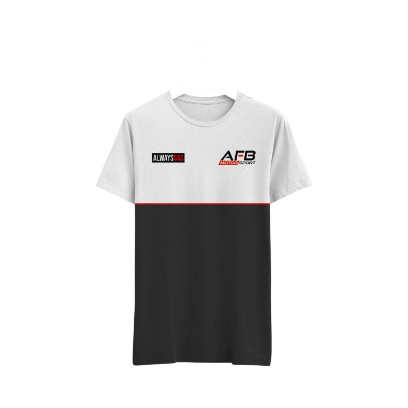 ALWAYSGAS ALGODÓN CAMISETA BLANCO NEGRO